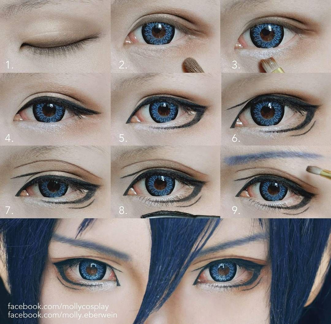 Anime Eye Makeup Amazing Anime Eyes Pinterest Cosplay Cosplay