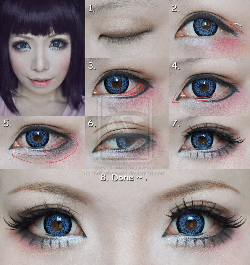 Anime Eye Makeup How To Clean Beauty Blenders Makeup Brushes In 2019 Cosplay Help