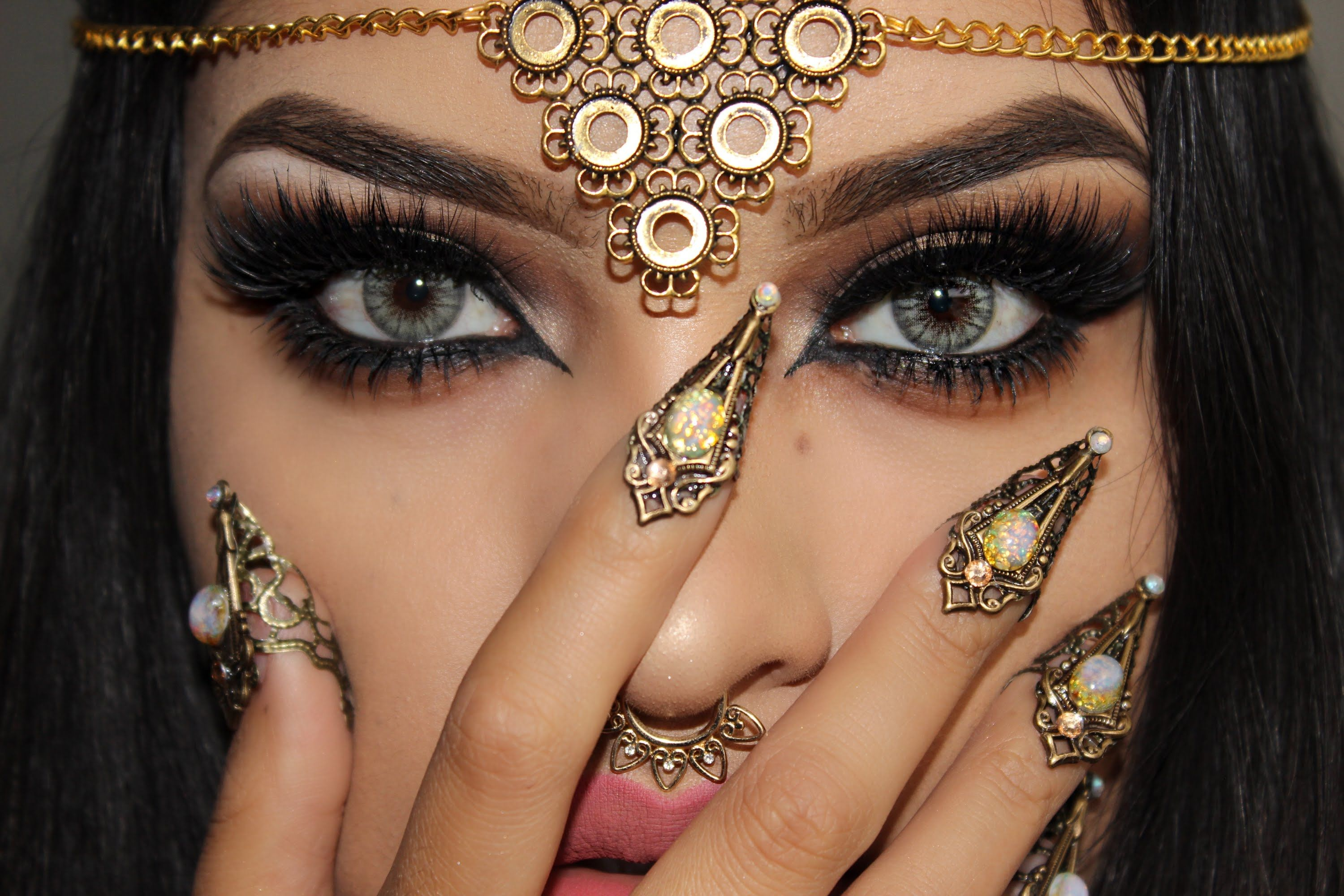 Arab Eye Makeup Arab Inspired Makeup Look Lilybetzabe Makeup And Hair Looks In