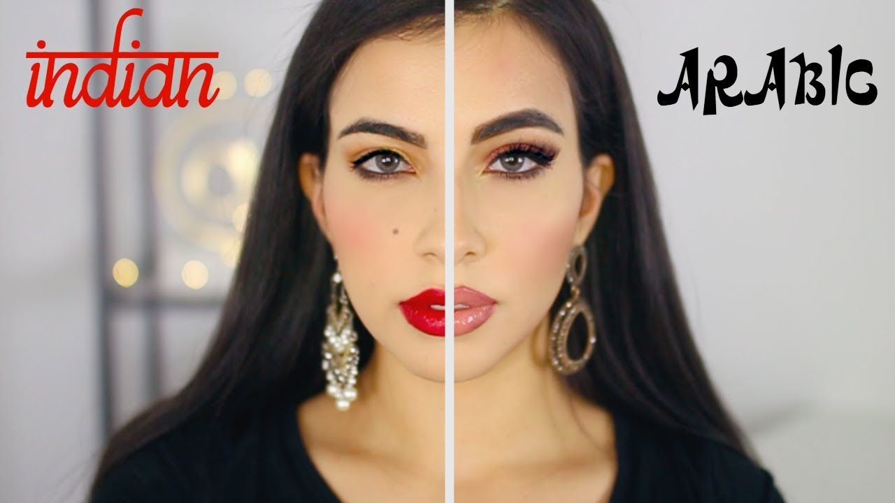 Arab Women Eye Makeup Arabic Makeup Vs Indian Makeup Youtube