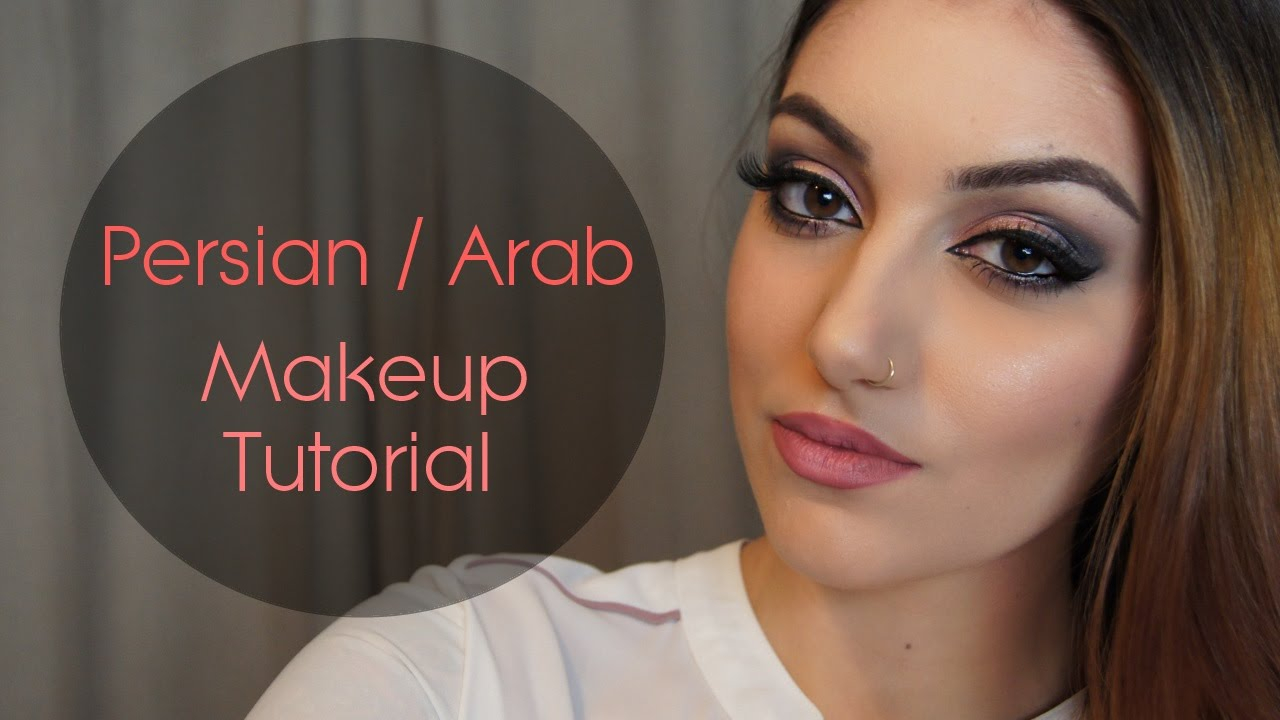 Arab Women Eye Makeup Persian Arab Makeup Tutorial Youtube