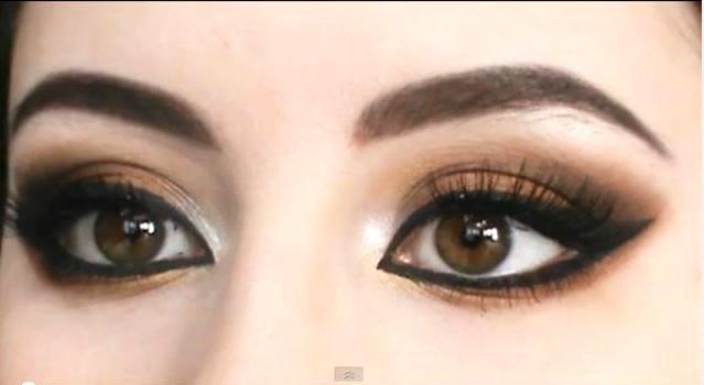 Arabic Smokey Eye Makeup Tutorial Arabic Makeup Smokey Brown Eyes Tutorial Bstylo