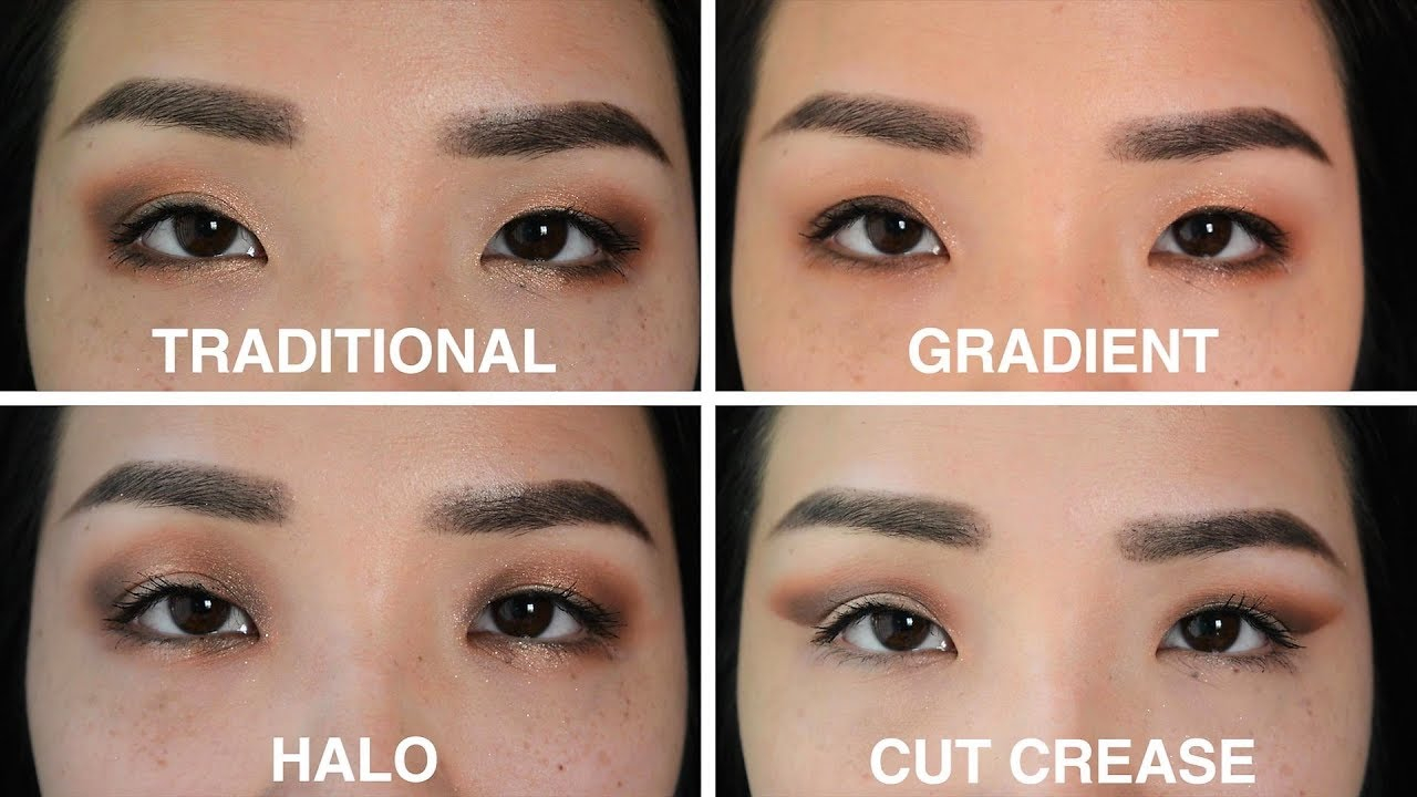 Asian Eyes Makeup 4 Eye Makeup Looks On Epicanthic Folds Asian Eyes Youtube