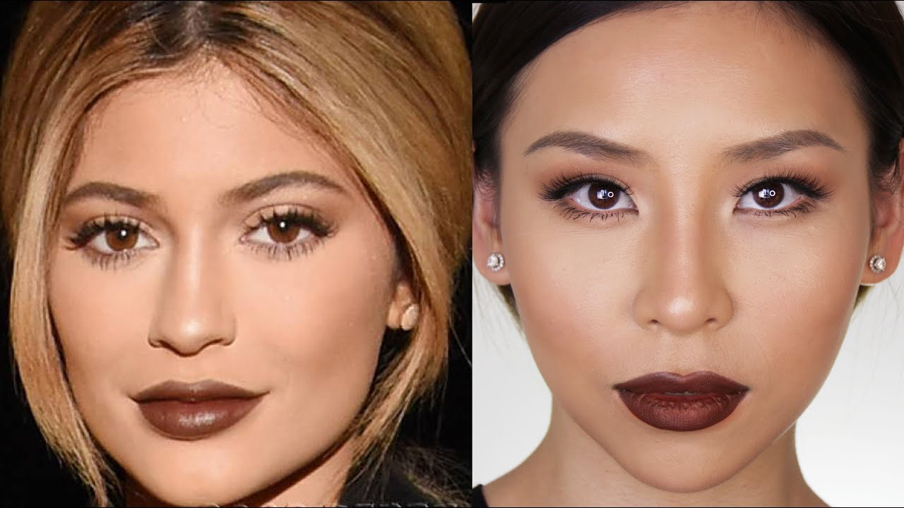 Asian Eyes Makeup Kylie Jenner Fall Makeup Tutorial Great For Hooded Or Asian Eyes