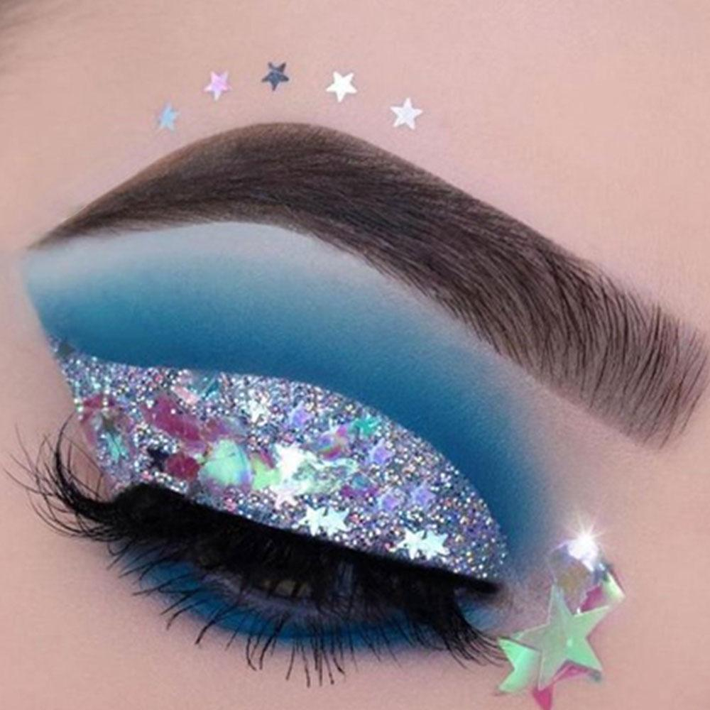 Ball Eye Makeup Festival Body Glitter Eye Makeup Highlighter Sequin Cream Gel Hair