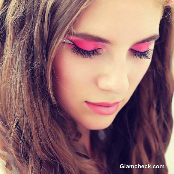 Barbie Makeup Eyes Barbie Inspired Pink Eye Makeup Diy