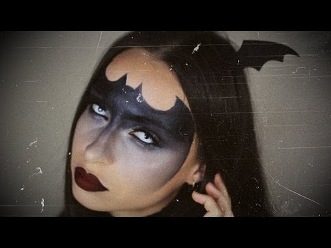 Batgirl Eye Makeup Ideas Batgirl Halloween Makeup Youtube