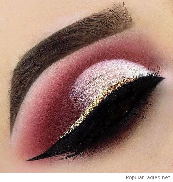 Batgirl Eye Makeup Ideas Light Gold Eye Makeup Makeup Styles