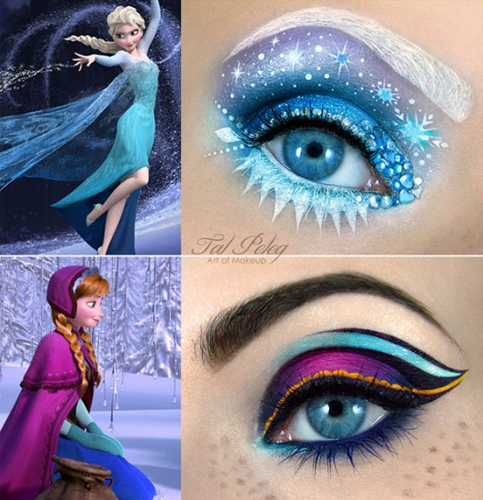 Batgirl Eye Makeup Ideas Things We Saw Today Frozen Eye Makeup The Mary Sue