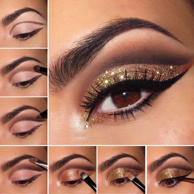Beginner Eye Makeup 20 Easy Step Step Eyeshadow Tutorials For Beginners Her Style Code