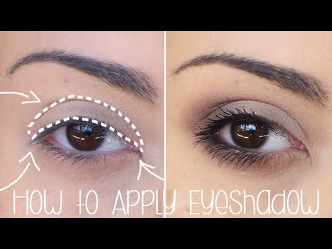 Beginner Eye Makeup How To Apply Eyeshadow For Beginners Simple Tutorial Youtube