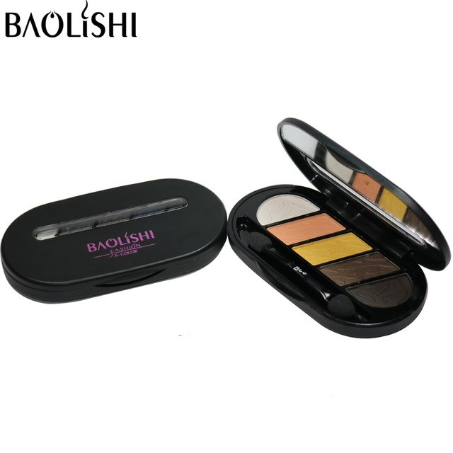 Best Eye Makeup Brand Baolishi 5 Colors Best Eyeshadow For Brown Eyes Professional Urban
