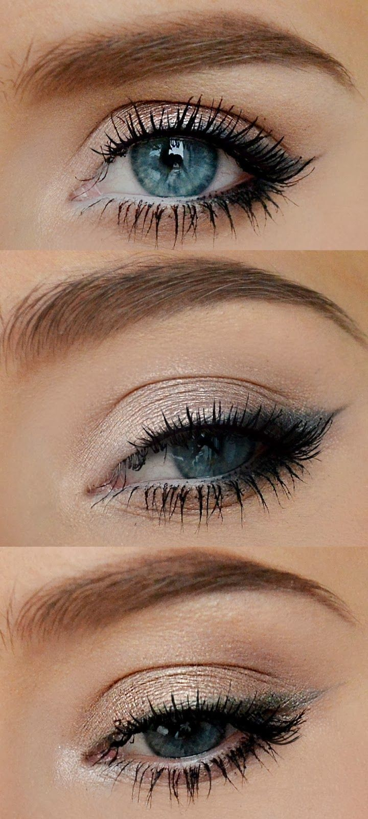 Best Eye Makeup For Blue Eyes 4 Pasos Para Tener Pestaas Fabulosas Make Up Pinterest Make
