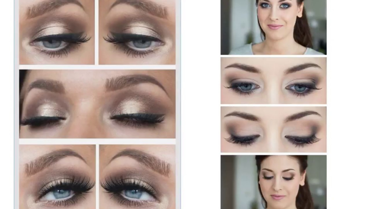 Best Eye Makeup For Blue Eyes Best Wedding Eye Makeup For Blue Eyes Youtube