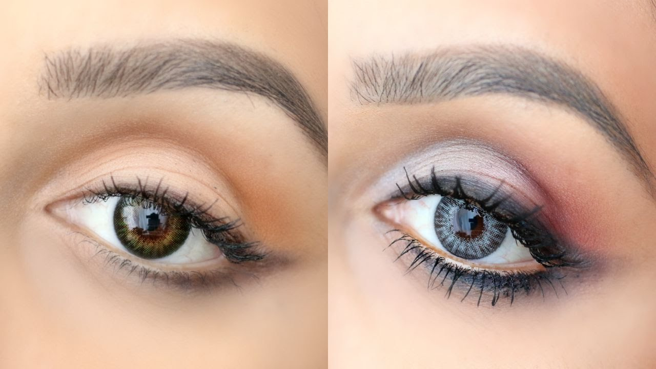 Best Eye Makeup For Green Eyes Eye Makeup Tutorials For Green Sterling Gray Eyes Youtube