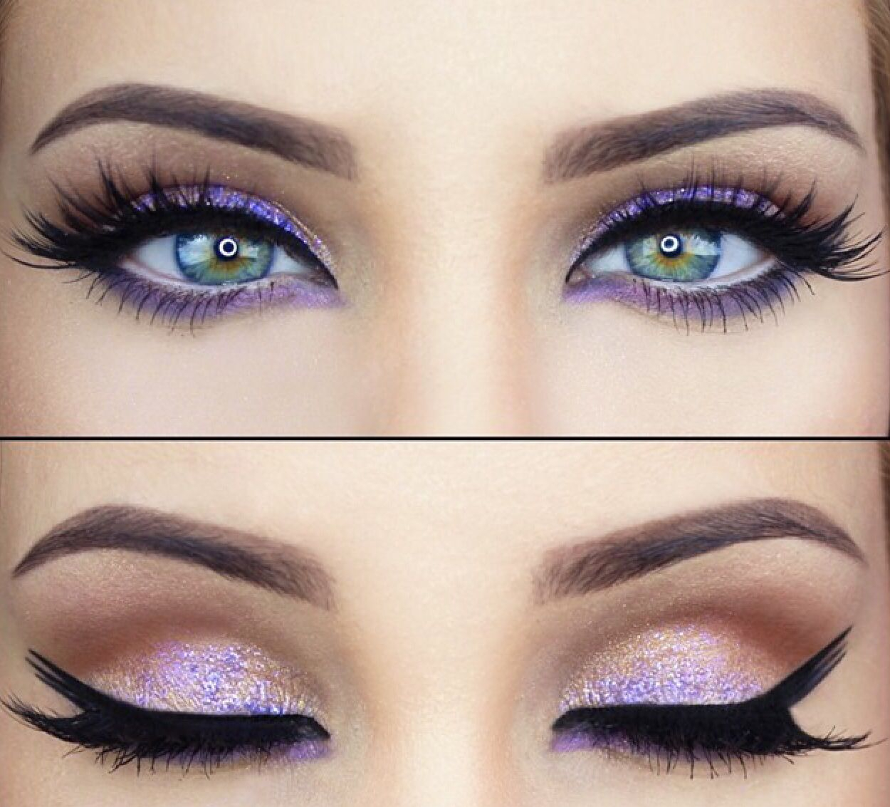 Best Eye Makeup For Green Eyes Stunning Green Eyes Are Complimented And Best Suited To Purple