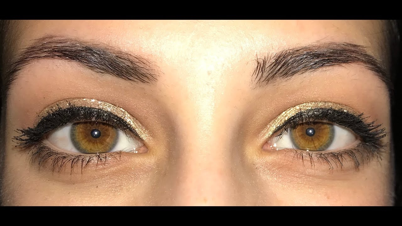 Best Eye Makeup For Hazel Eyes Gold Eye Makeup Look Best For Hazel Eyes Youtube
