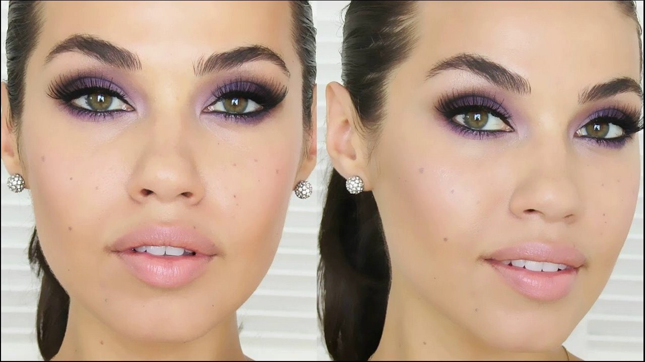 Best Eye Makeup For Hazel Eyes Purple Smokey Eye Makeup Is Best For Hazel Eyes Pop How To Make At