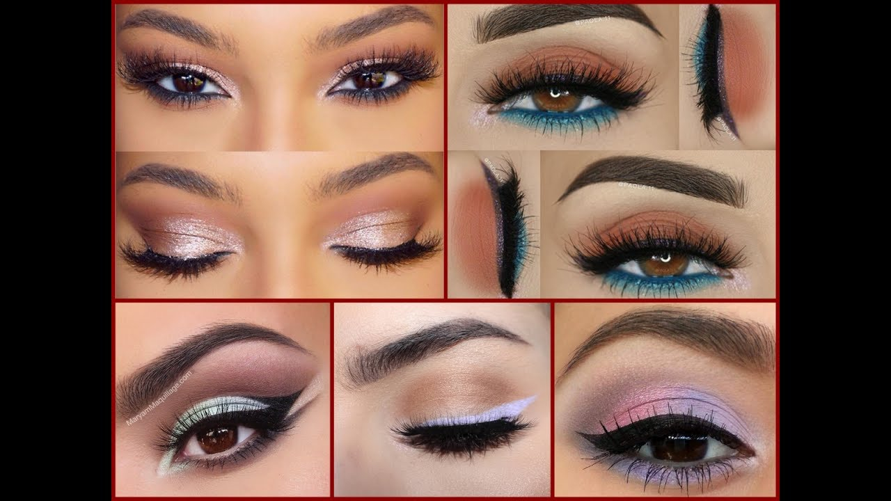 Best Makeup Eyes How To Make Brown Eyes Best Makeup Ideas For Brown Eyes Youtube