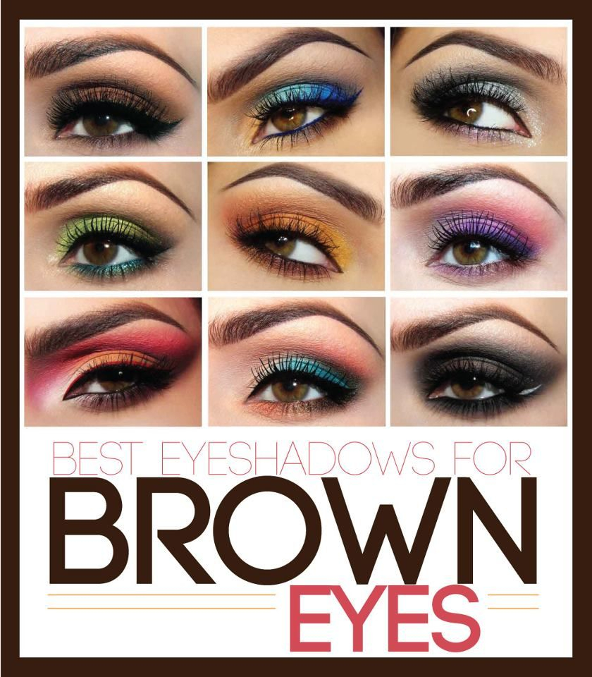 Best Makeup For Brown Eyes The Best Eyeshadow Colors For Brown Eyes Make Up Beauty