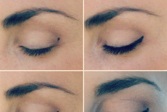 Big Cat Eye Makeup Easy Trick For Big Eyes With Cat Eye Liner Makeup Mania