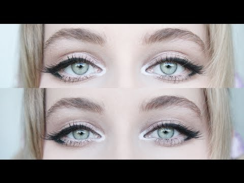 Big Cat Eye Makeup Enlarging Cat Eye Makeup For Big Eyes Youtube
