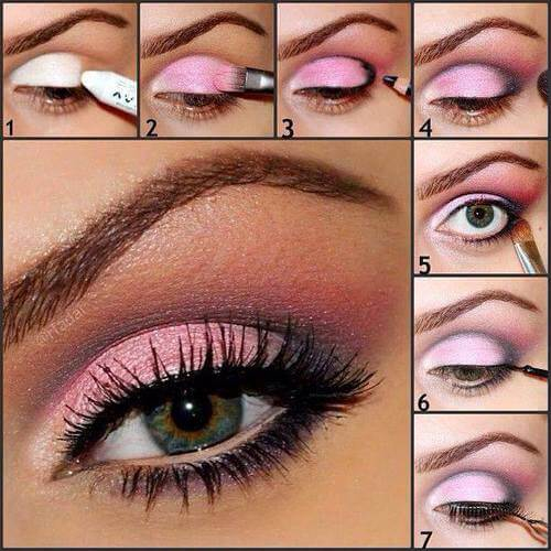 Black And Pink Eye Makeup 13 Amazing Makeup Tutorials For Green Eyes Belletag