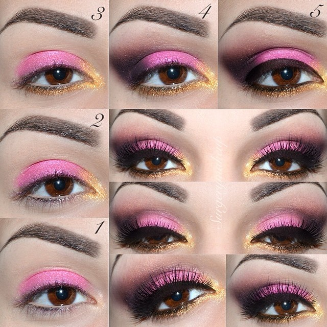 Black And Pink Eye Makeup 25 Beautiful Pink Eye Makeup Looks For 2019 Pretty Designs