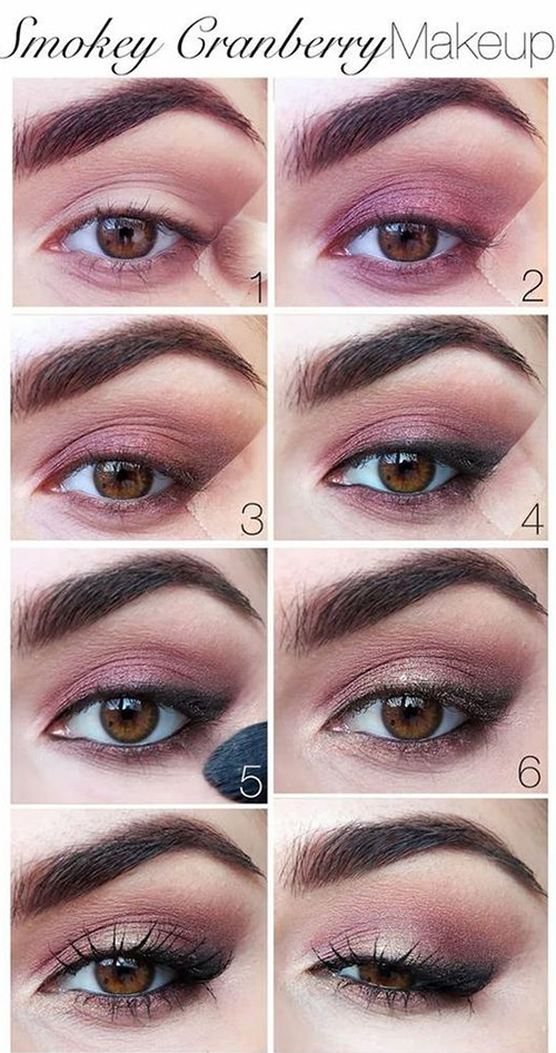 Black And Pink Eye Makeup How To Do Smokey Eye Makeup Top 10 Tutorial Pictures For 2019