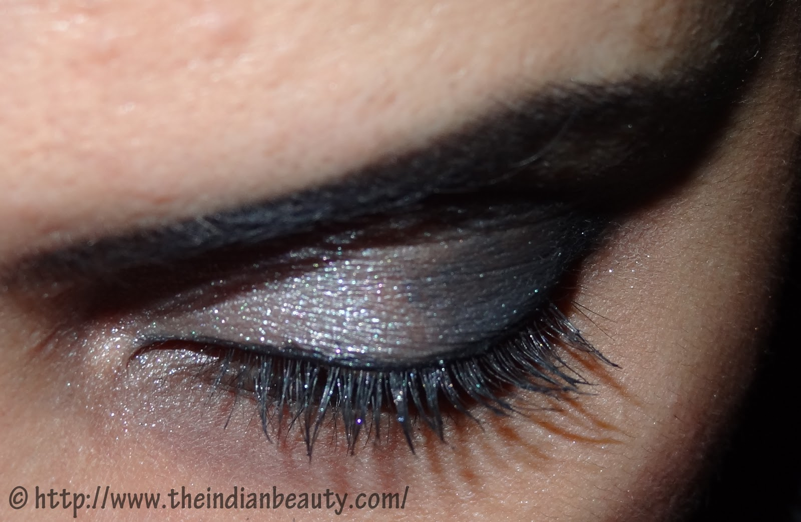 Black And Silver Eye Makeup Silver Black Smokey Eyes In 8 Simple Steps Tutorial The Indian