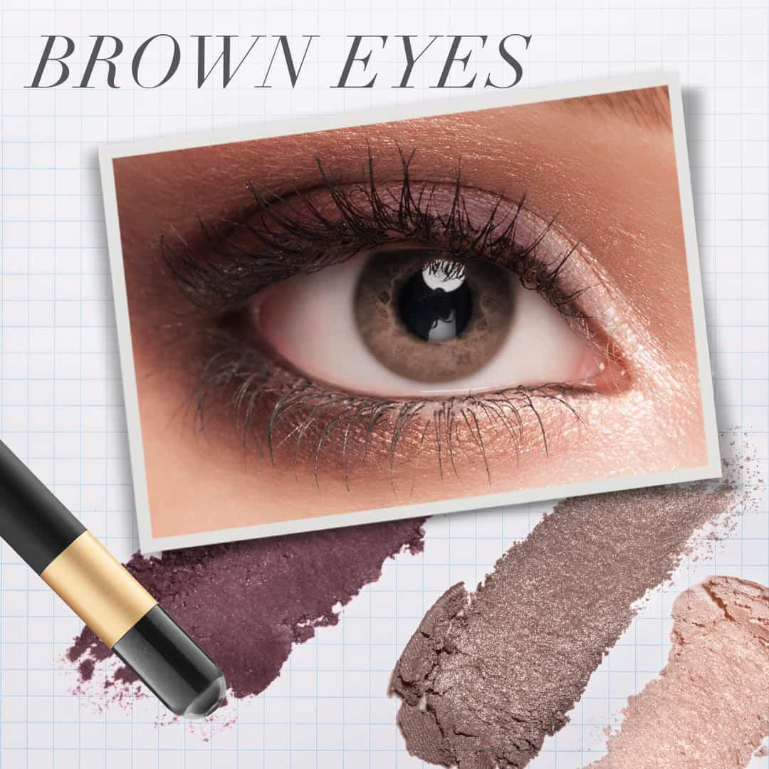 Black And Silver Eye Makeup The Best Eye Makeup For Blue Green Brown Eyes Jane Iredale