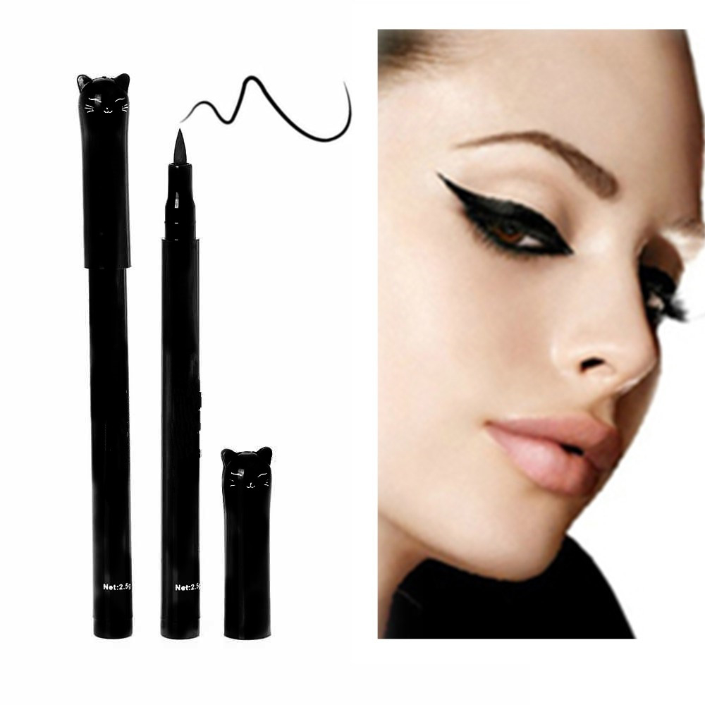 Black Cat Eye Makeup Tomtosh Beauty Black Cat Cap Waterproof Eyeliner Liquid Eye Liner