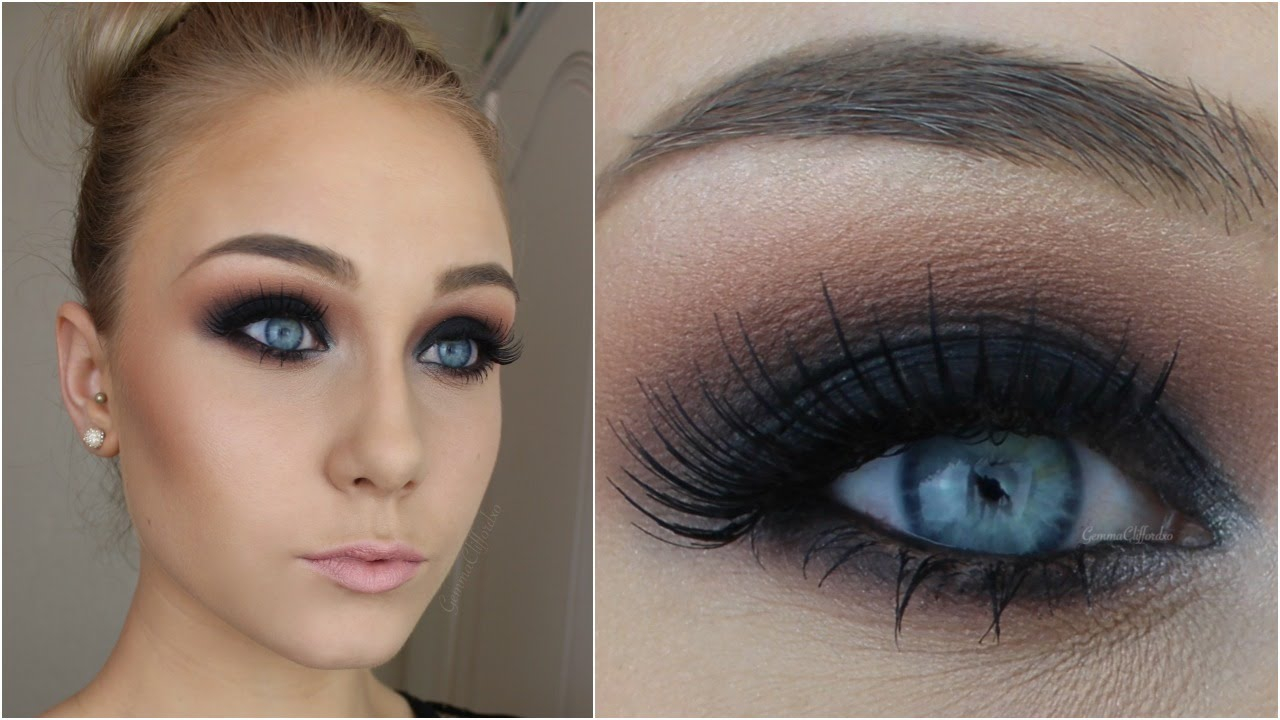 Black Smokey Eye Makeup For Beginners Black Smokey Eye In 12 Simple Steps Youtube