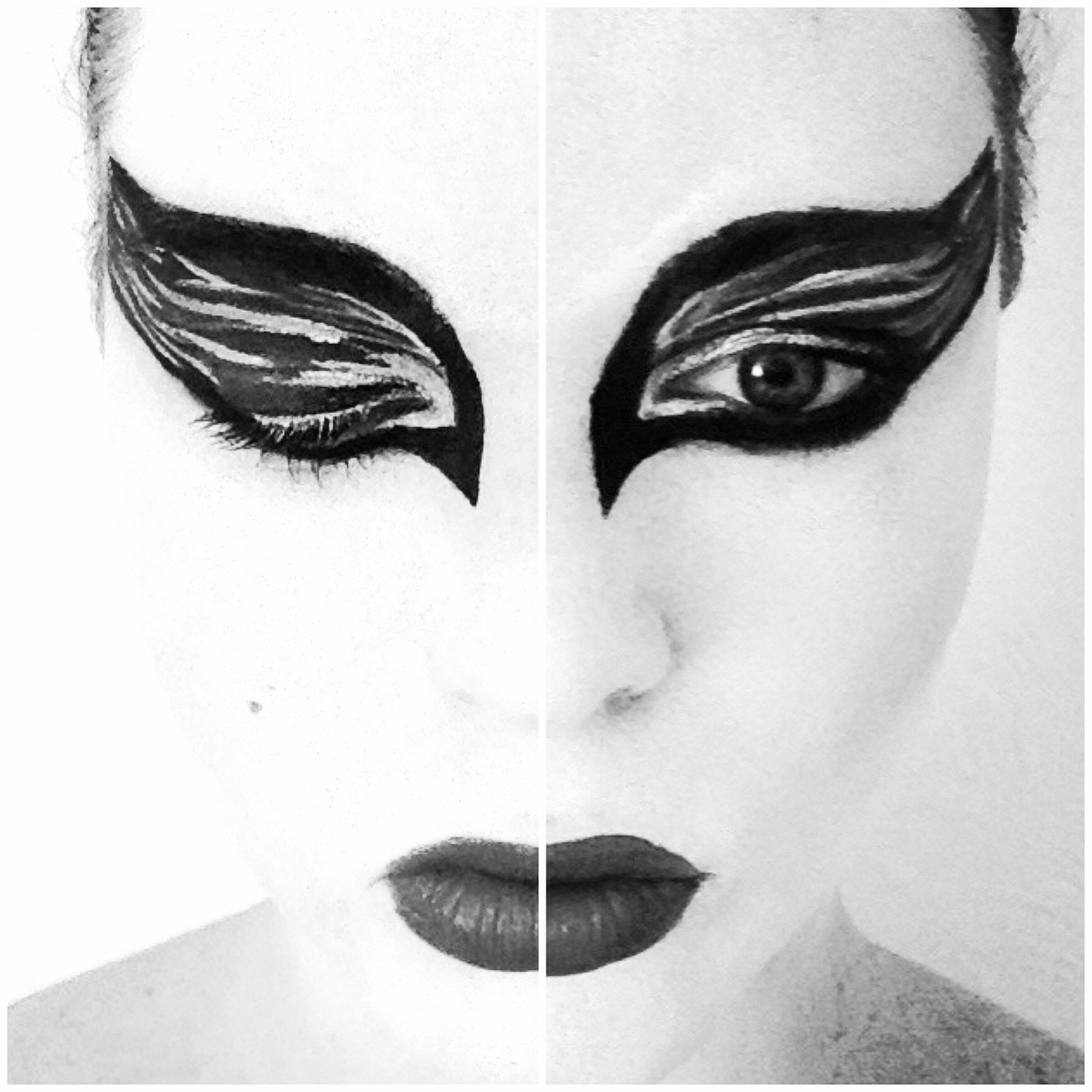 Black Swan Eye Makeup Beauty Black Swan Makeup With Fragrance Direct Ginger Girl Says