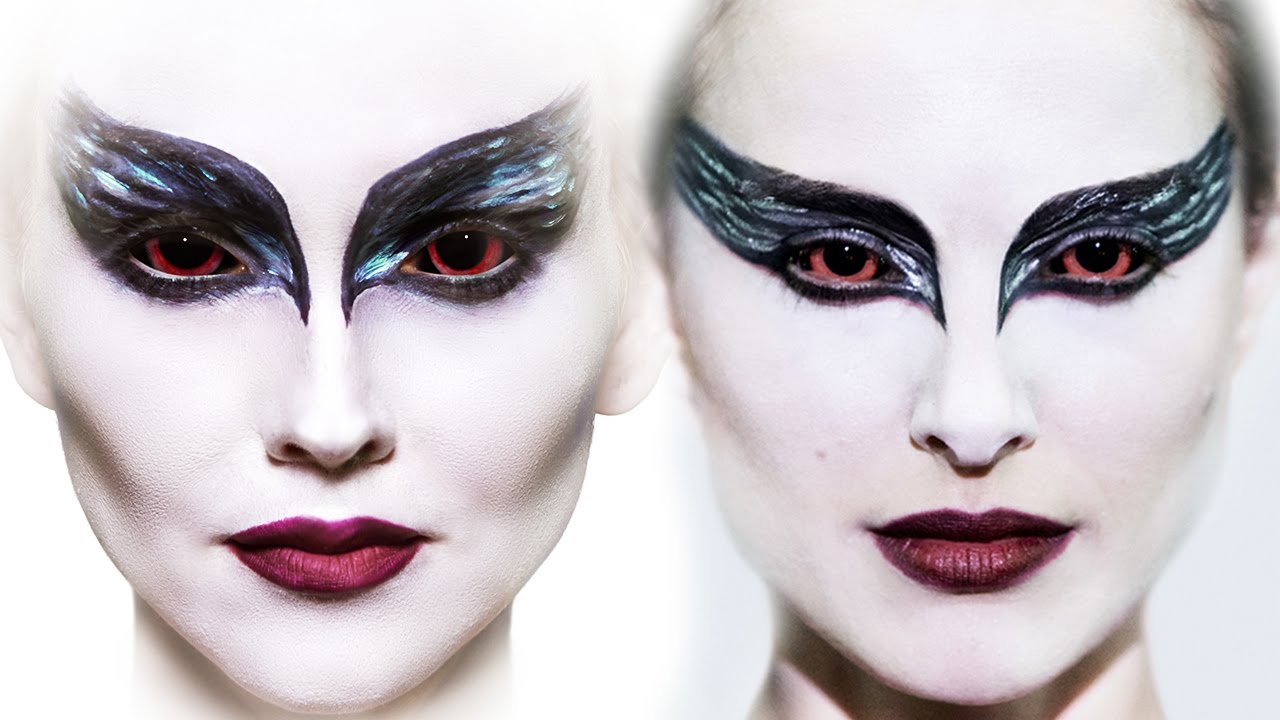Black Swan Eye Makeup Black Swan Make Up Tutorial Youtube
