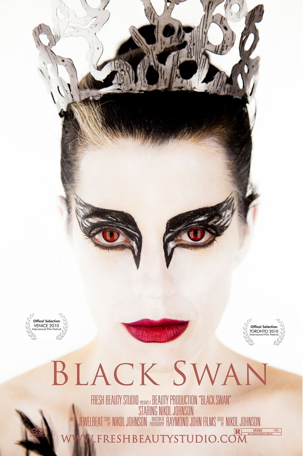 Black Swan Eye Makeup Black Swan Makeup Tutorial Beauty Expert Nikol Johnson