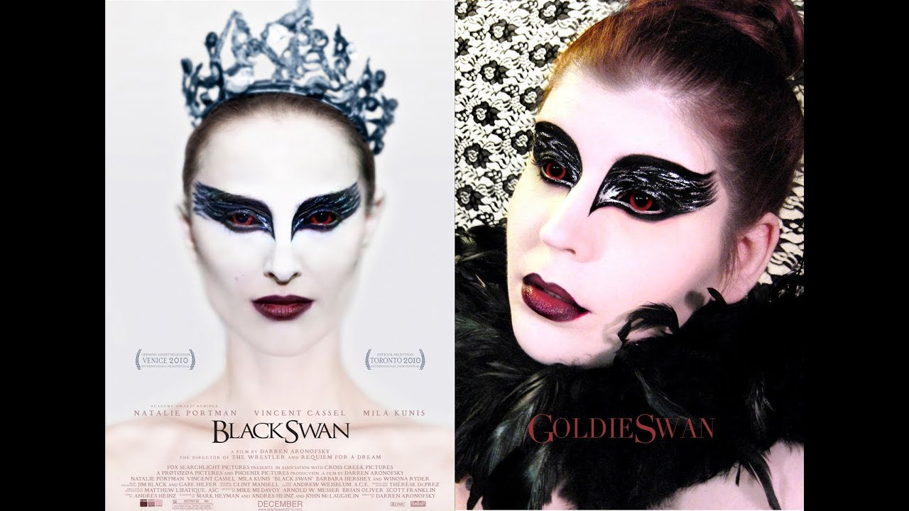Black Swan Eye Makeup Black Swan Makeup Tutorial Youtube