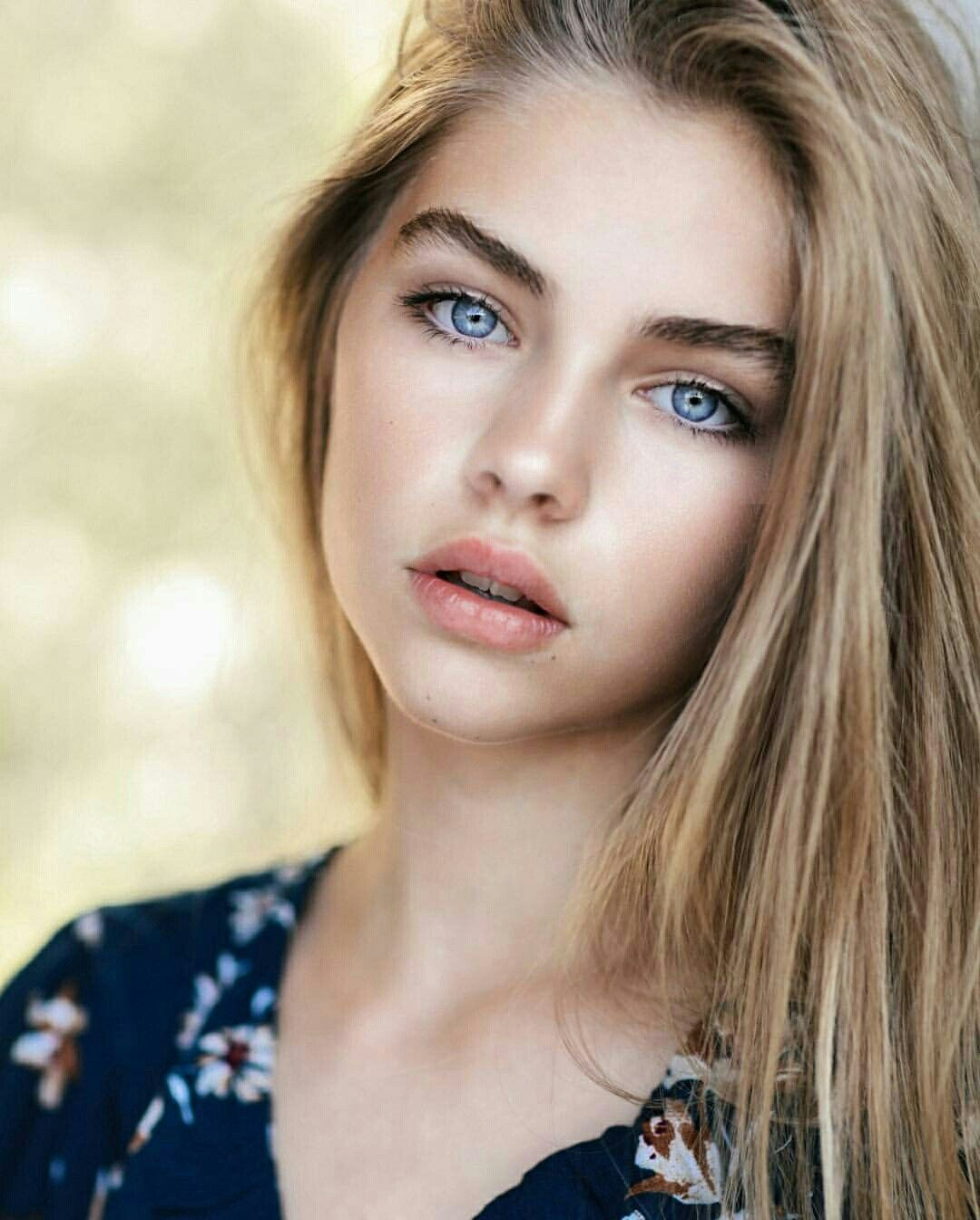 Blonde Hair Blue Eyes Makeup Hair Color Wonderful Blondeair Blue Eyes Jade Weber Model Beauty