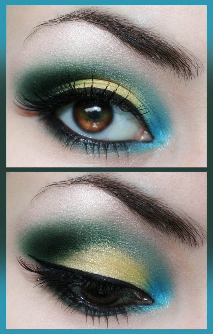 Blue And Gold Eye Makeup 12 Gorgeous Blue And Gold Eye Makeup Looks And Tutorials Pretty