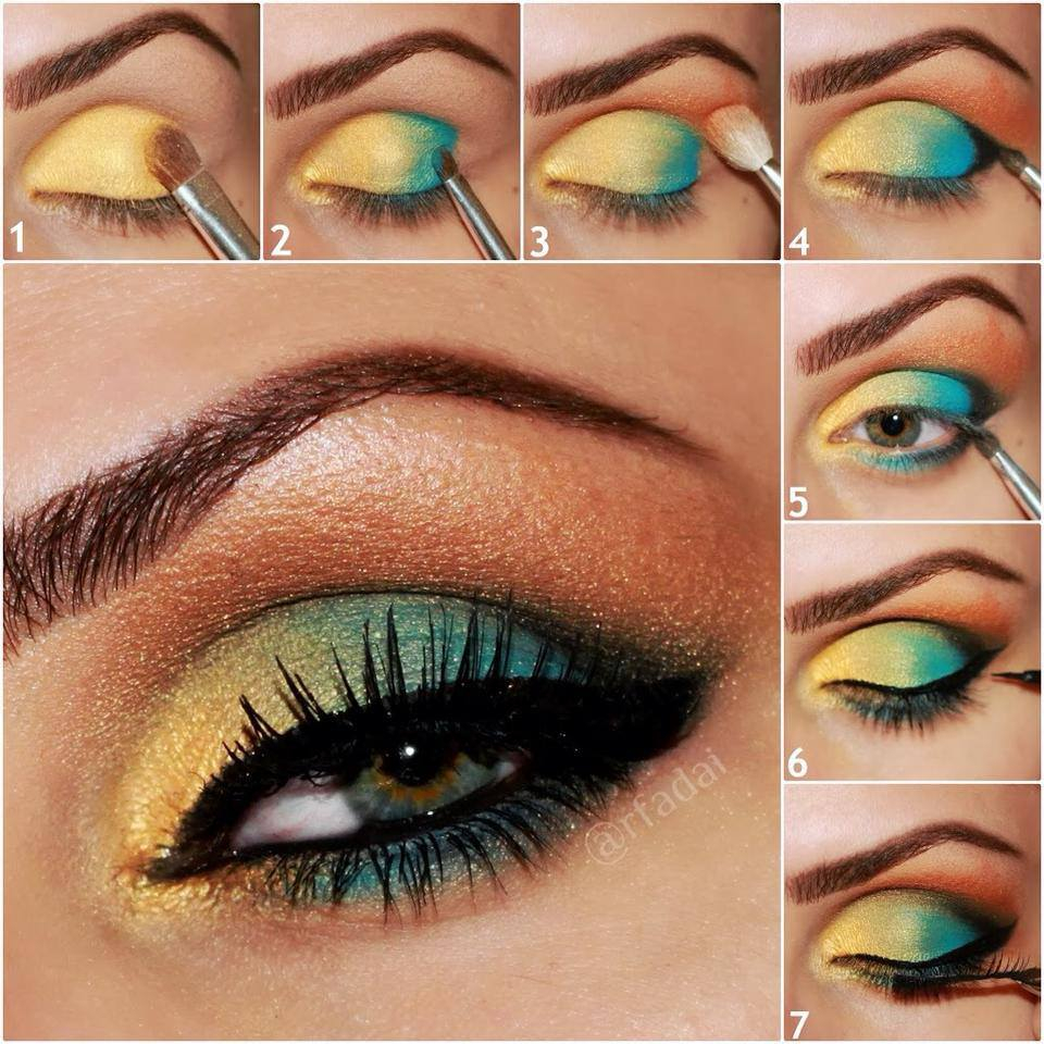 Blue And Gold Eye Makeup Blue And Gold Trendy Fashion Jewelry Kitsy Lane Trendy Fashion