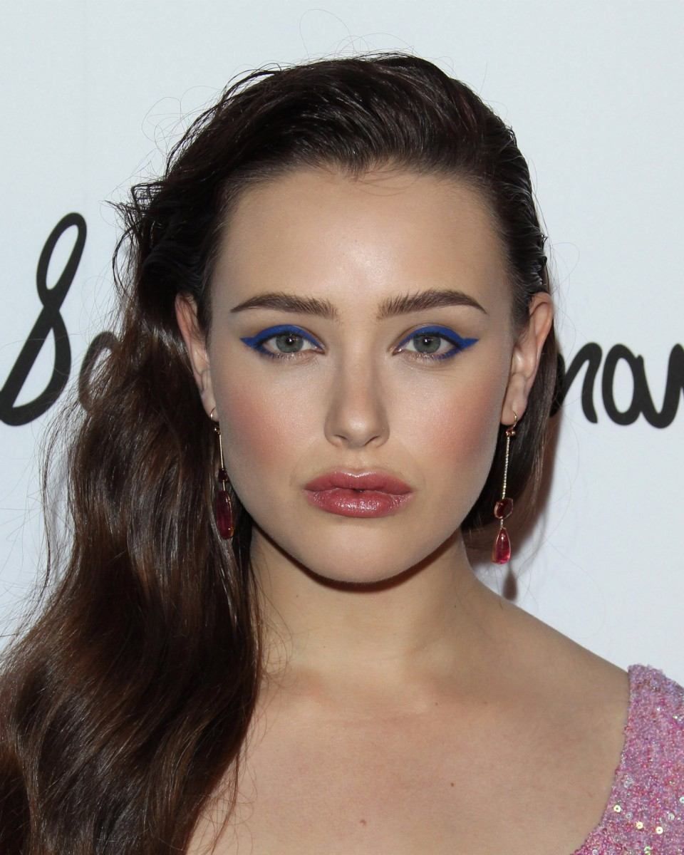Blue Cat Eye Makeup Celebrity Makeup Looks Blue Cat Eyes Ombr Lips And More The