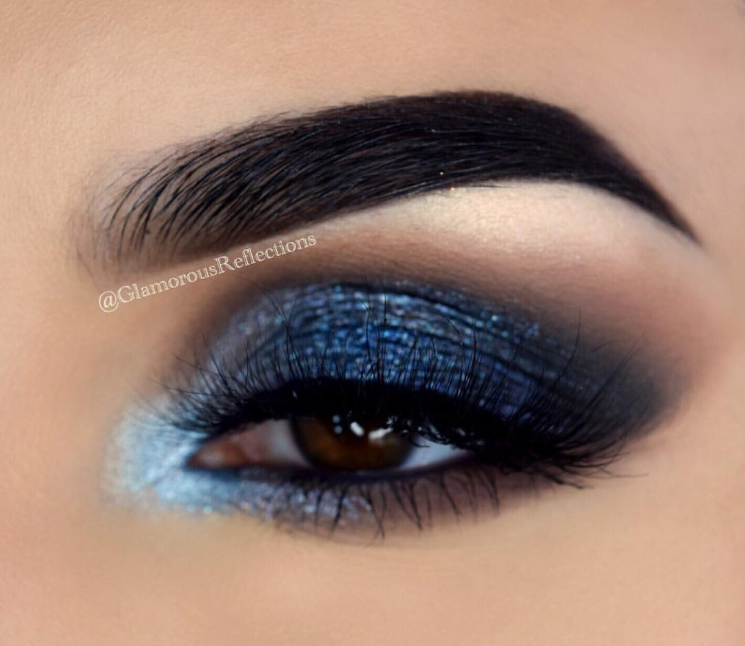 Blue Eyes Dark Makeup 10 Blue Eyeshadow Looks You Should Totally Own This Party Season