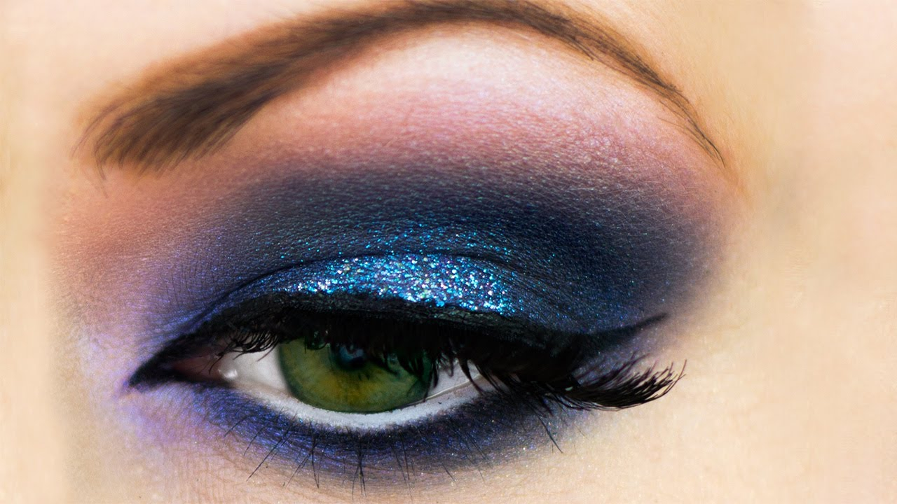 Blue Eyes Dark Makeup Blue Smokey Eyes Makeup Dos Youtube