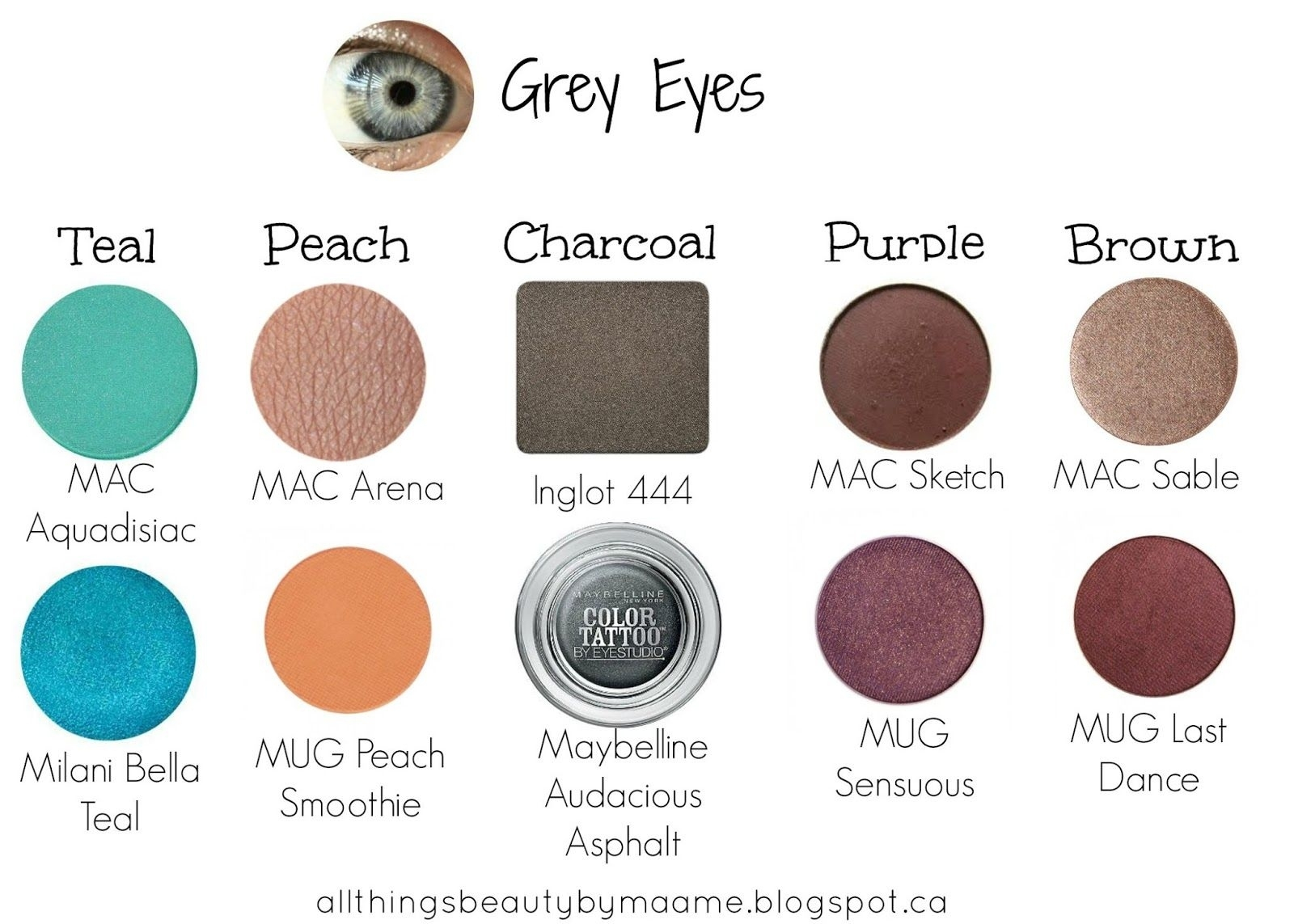 Blue Gray Eyes Makeup Best Color Eyeshadow For Blue Gray Eyes Wavy Haircut
