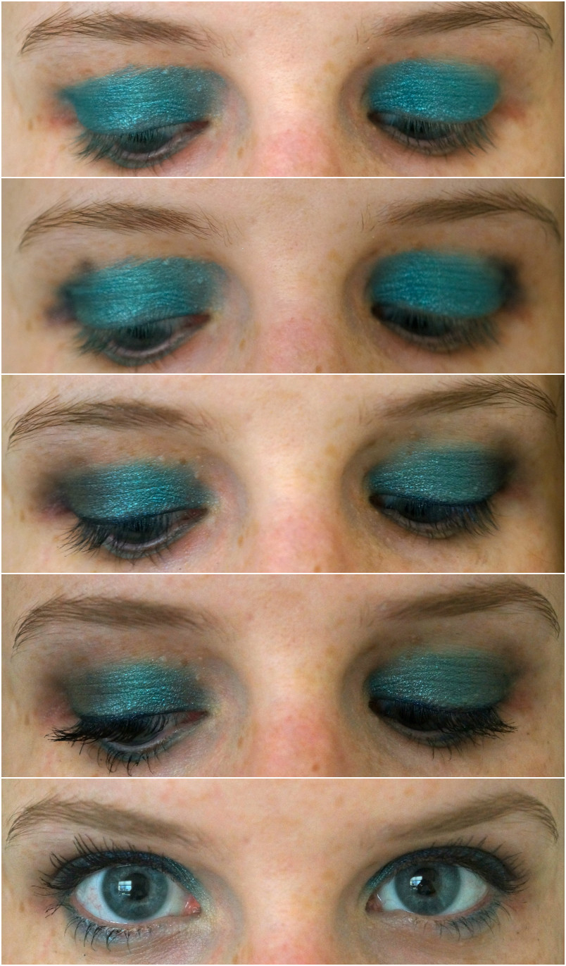 Blue Gray Eyes Makeup Color Challenge Mermaid Beauty With Teal Smokey Eyes Nath Attack
