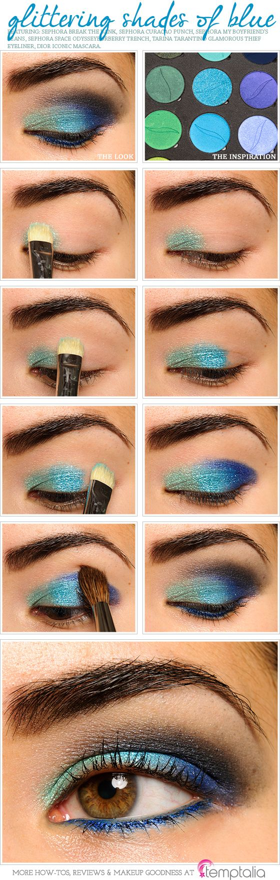 Blue Makeup For Brown Eyes 27 Pretty Makeup Tutorials For Brown Eyes Styles Weekly