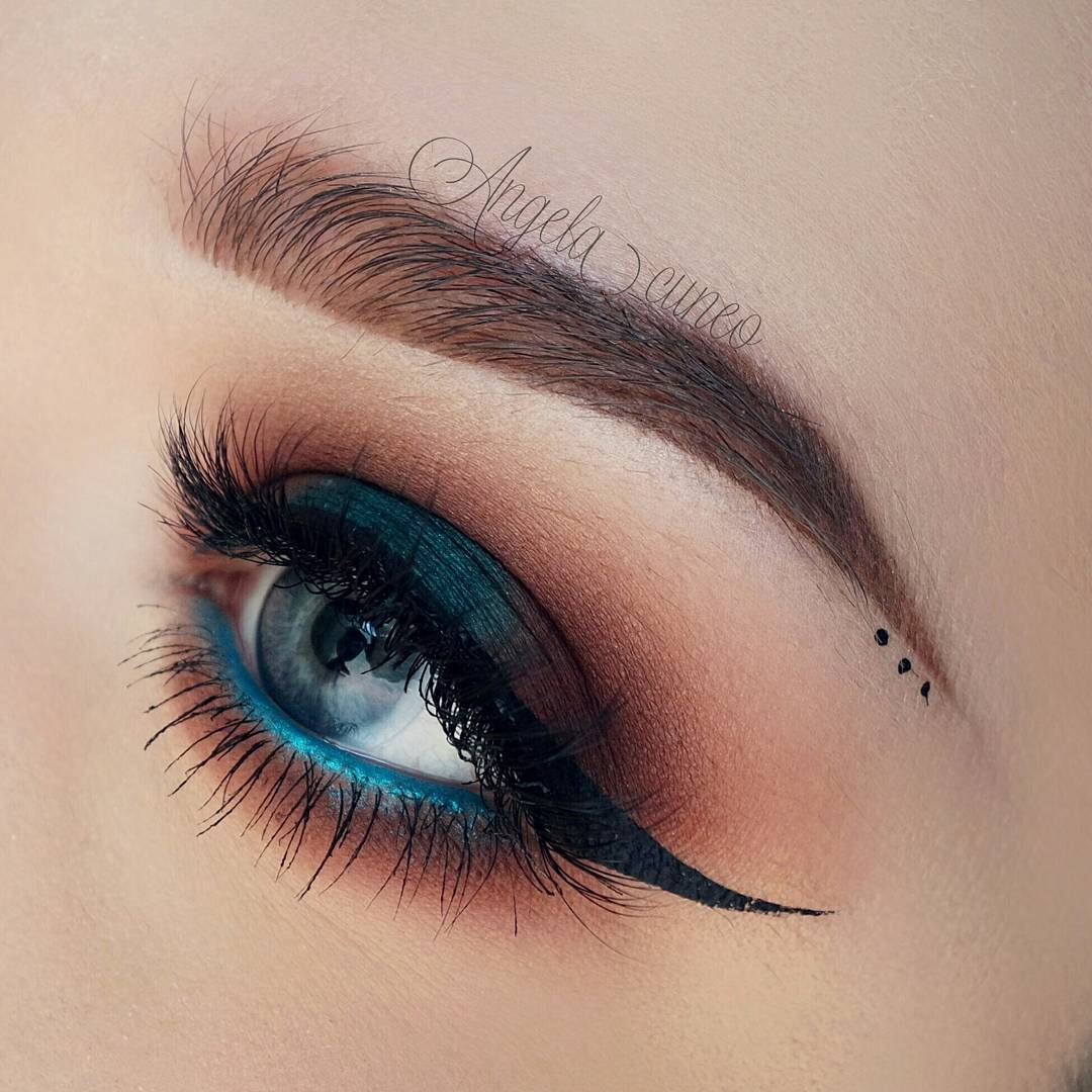 Blue Makeup For Brown Eyes 40 Hottest Smokey Eye Makeup Ideas 2019 Smokey Eye Tutorials For