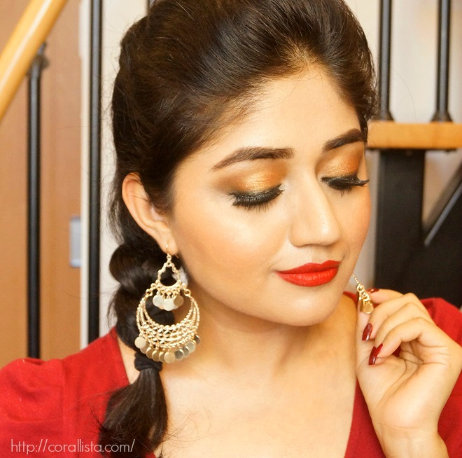Bridal Red Eye Makeup Indian Bridalfestive Makeup Ideas 12 Looks Corallista