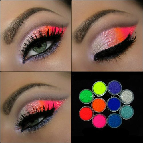 Bright Color Eye Makeup 10 Myo Ultra Bright Color Set Eyeshadow Pigment Mica Cosmetic