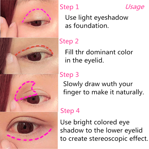 Bright Color Eye Makeup 15 Colors Gitter Matte Shimmer Makeup Long Lasting Ultra Smooth Eye